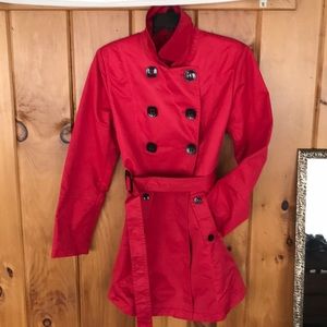 giacca double-breasted rain coat